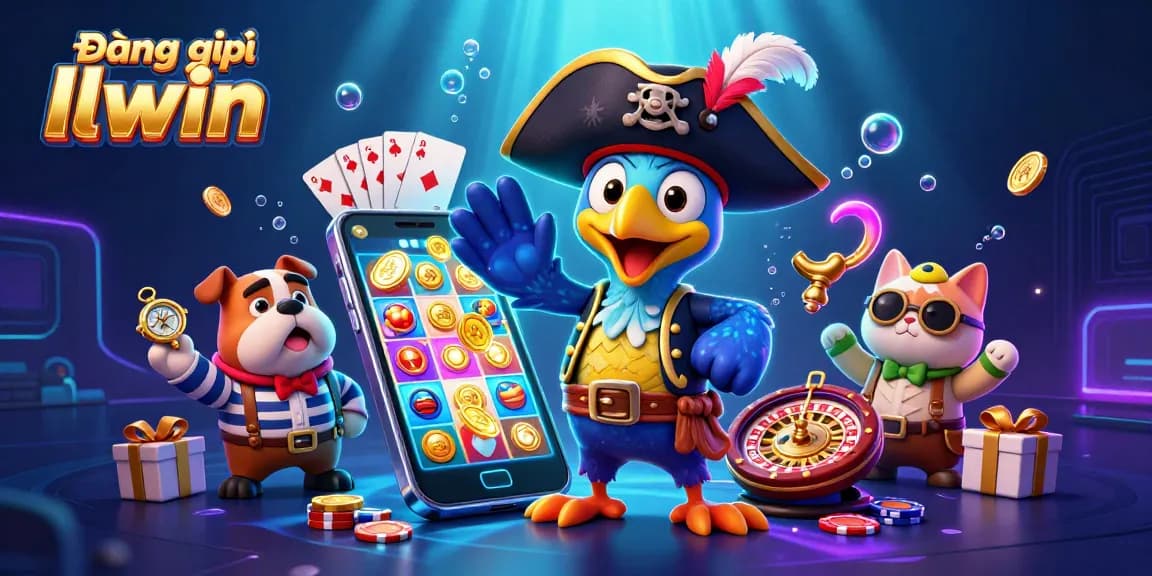 Engage with Đăng ký llwin for thrilling casino experiences featuring colorful slots, dynamic game elements, and fun characters.