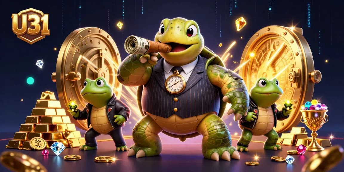 U31 engages players with thrilling gaming action amidst sparkling treasures and lively characters.