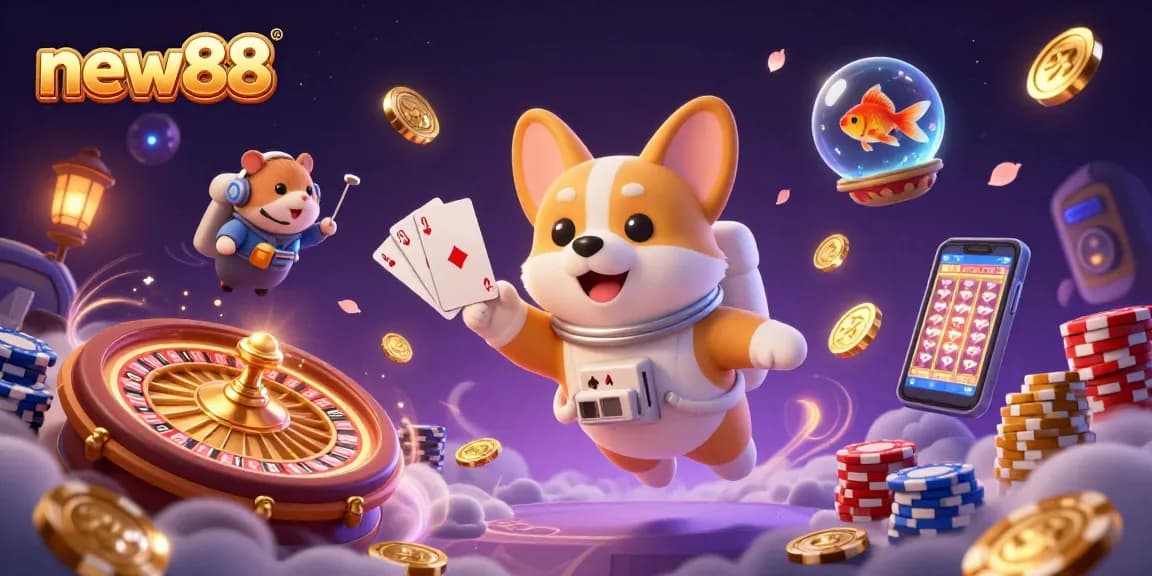 Experience thrilling games and winning strategies with new88 in this vibrant casino scene.