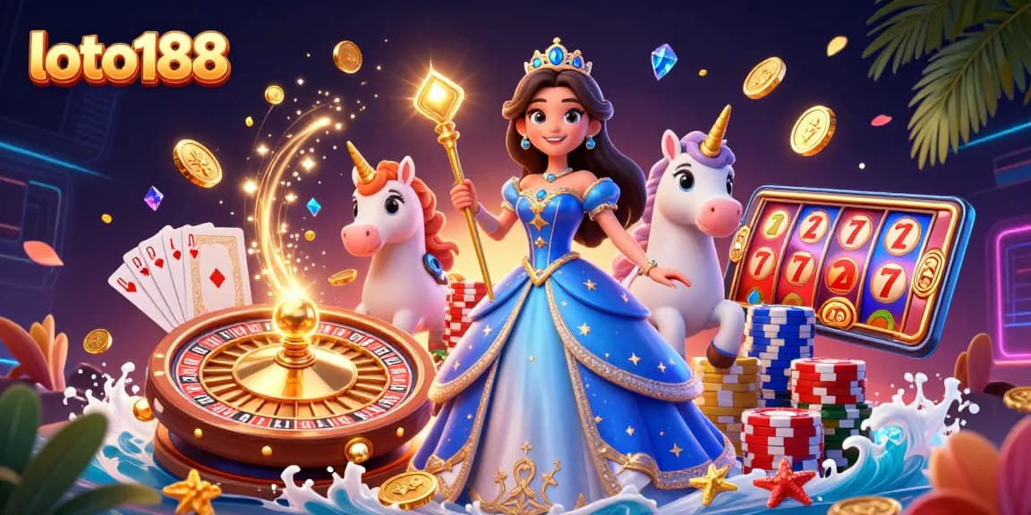 Win big at loto188 with a vibrant showcase of casino excitement and enchanting characters.