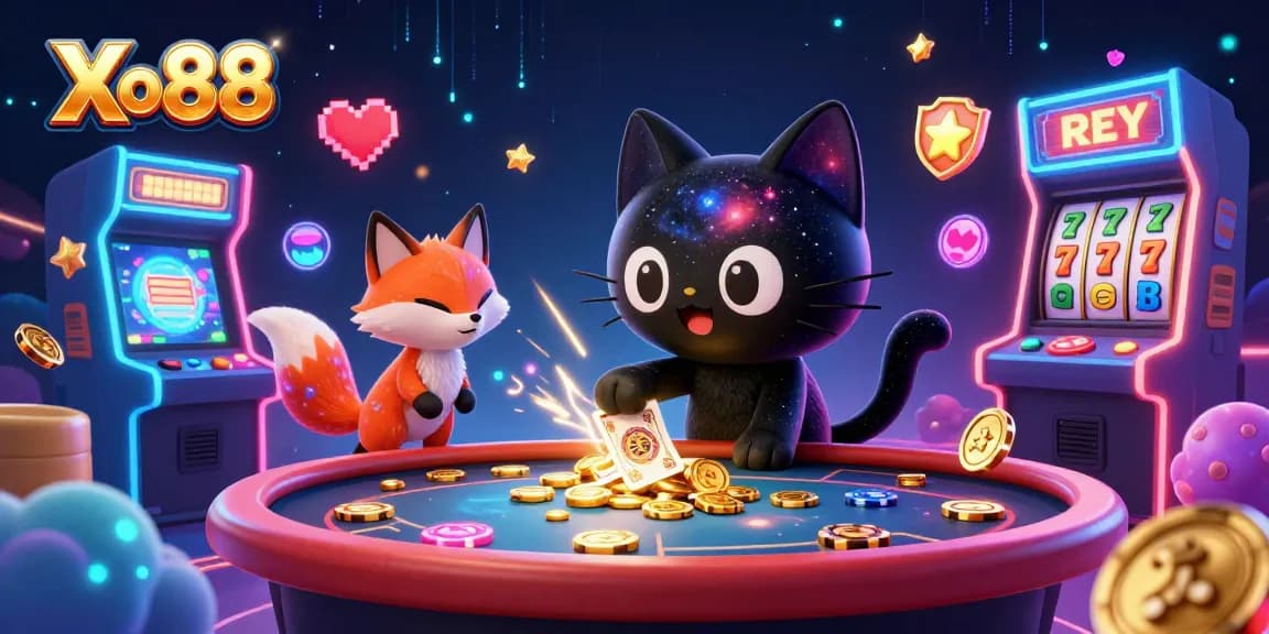 Xo88 engages players with exciting cosmic casino elements and vibrant game graphics.