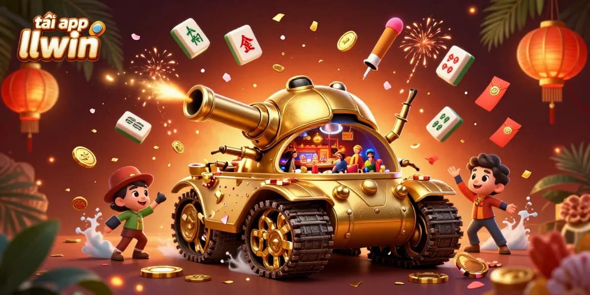 Experience the excitement with tải app llwin, featuring 3D casino elements and rich visuals in a vibrant setting.