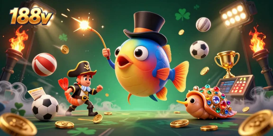 Engage in thrilling adventures with 188v's exciting gold-filled gaming scenes!