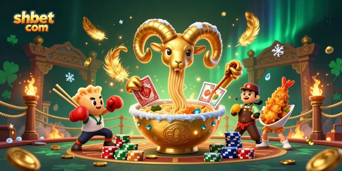 Enter the thrilling world of shbet com as the golden ramen bowl deals cards amid dynamic casino action.