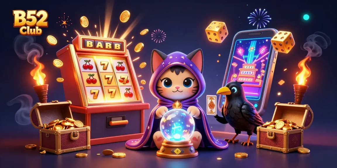 B52 Club offers thrilling online gaming with dynamic slot elements and casino excitement.