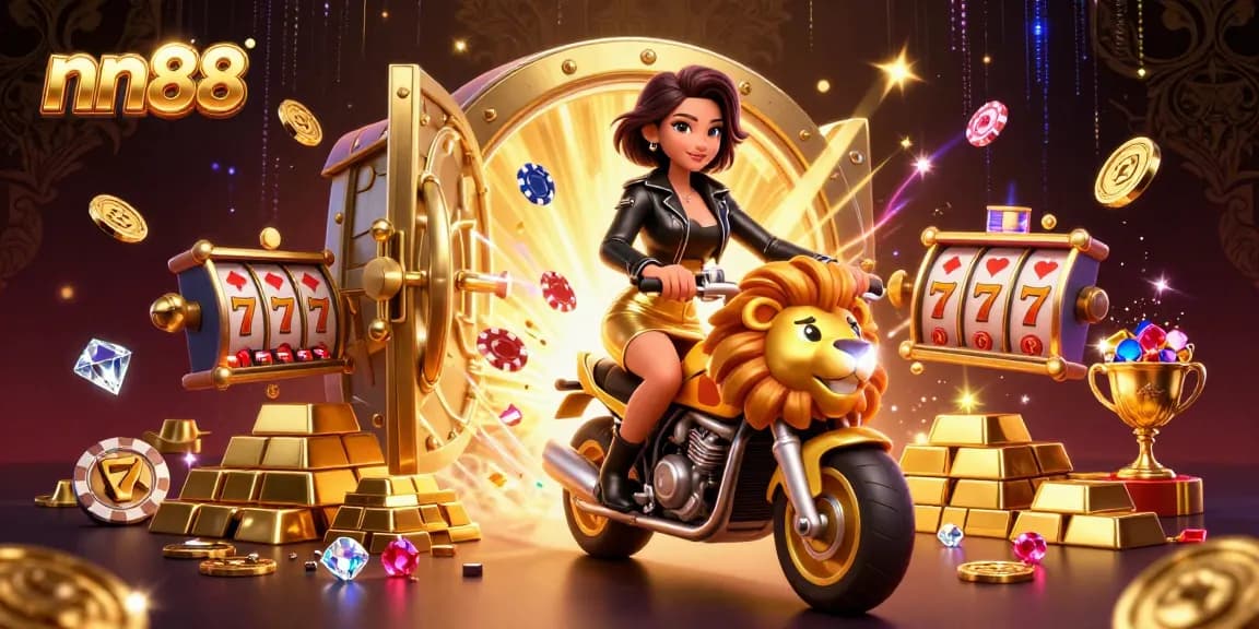 Win big with nn88 at a vibrant online casino featuring slot games and treasure!