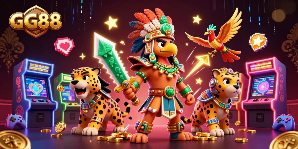 Experience thrilling gameplay at GG88 with captivating 3D characters and dynamic gaming elements.