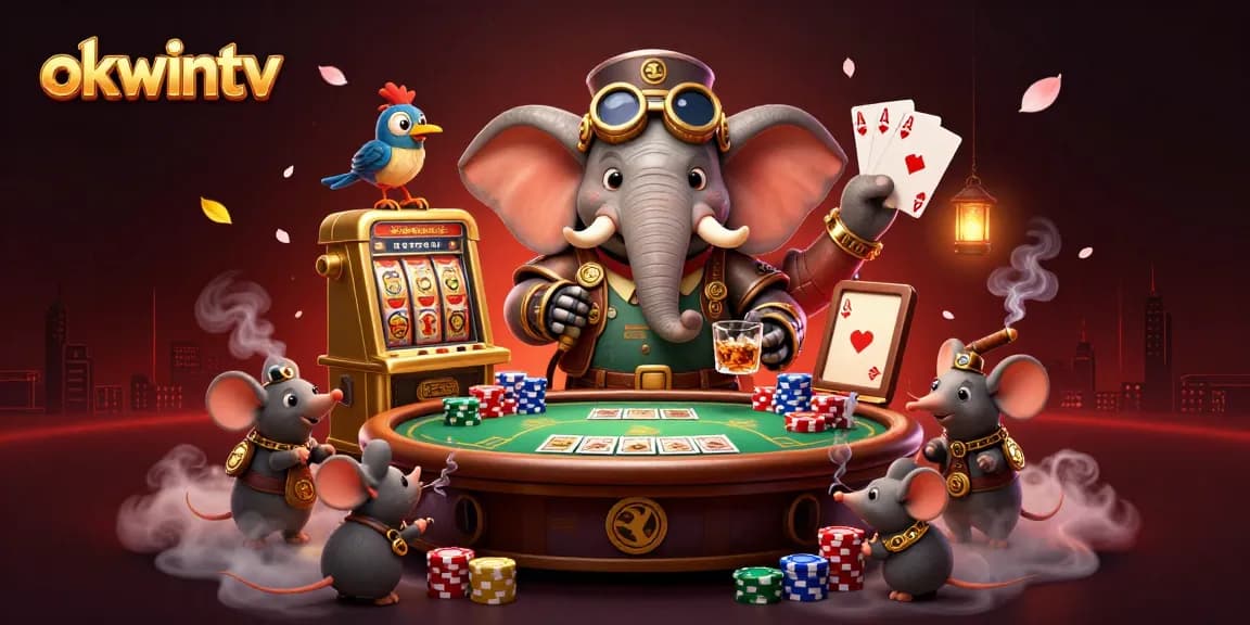 Play exciting games on okwintv with vibrant characters and immersive casino elements.