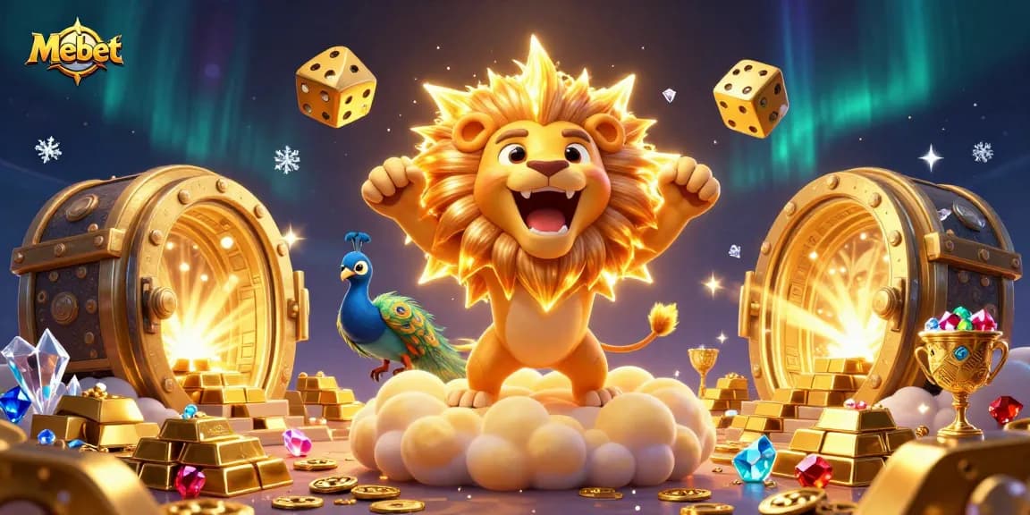 Mebet invades the casino world with vibrant visuals, overflowing treasure, and engaging 3D characters.