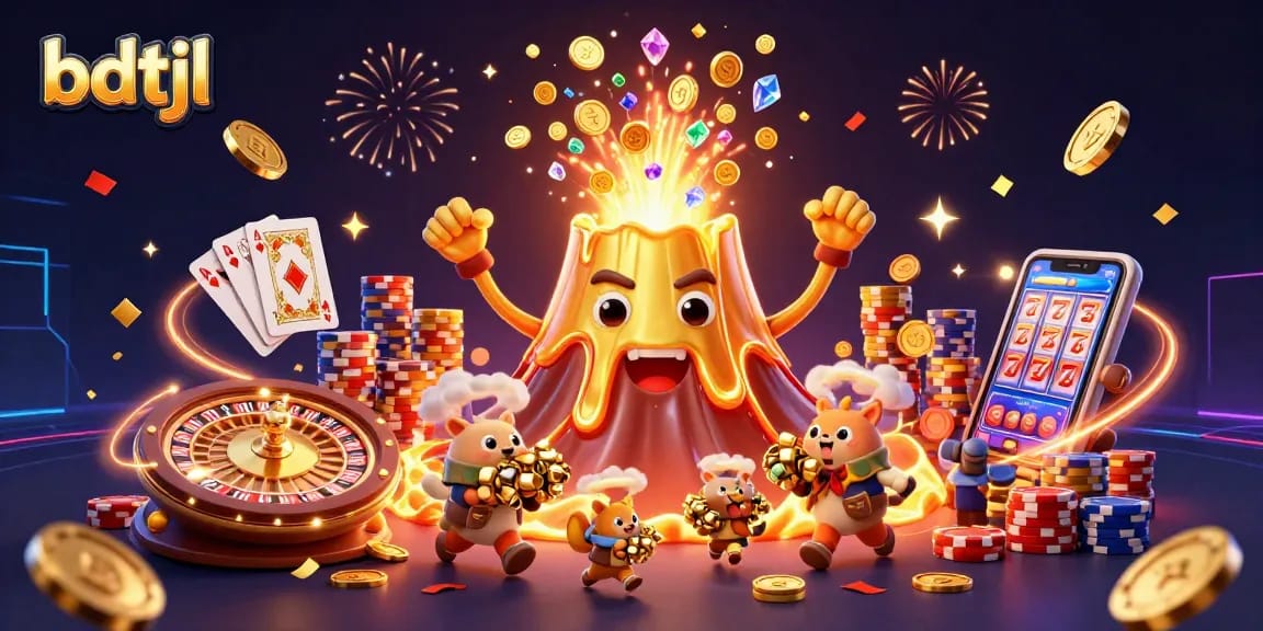 Experience thrilling wins at bdtjl with captivating casino adventures featuring vibrant gold coins and exciting games.