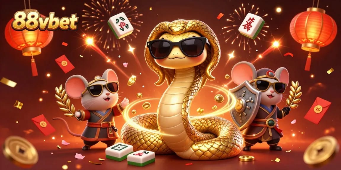 Experience the excitement of 88vbet with lively gaming elements and festive characters.