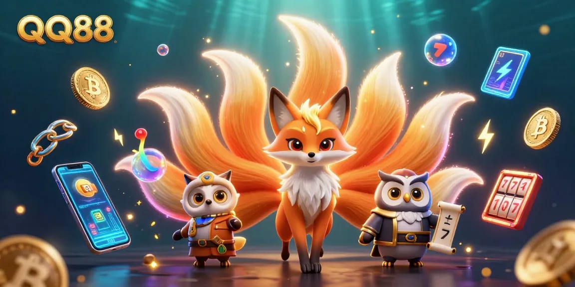 Experience winning strategies with QQ88 in an enticing casino fantasy scene.