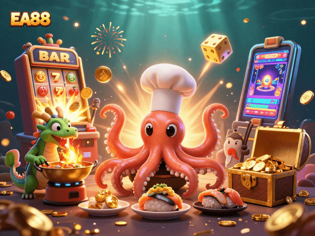 Experience thrilling gameplay with EA88 as you join a vibrant scene of luck and excitement.