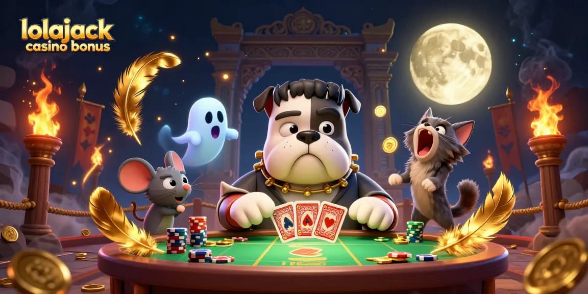Engage in thrilling action with the lolajack casino bonus and experience a lively 3D casino scene.