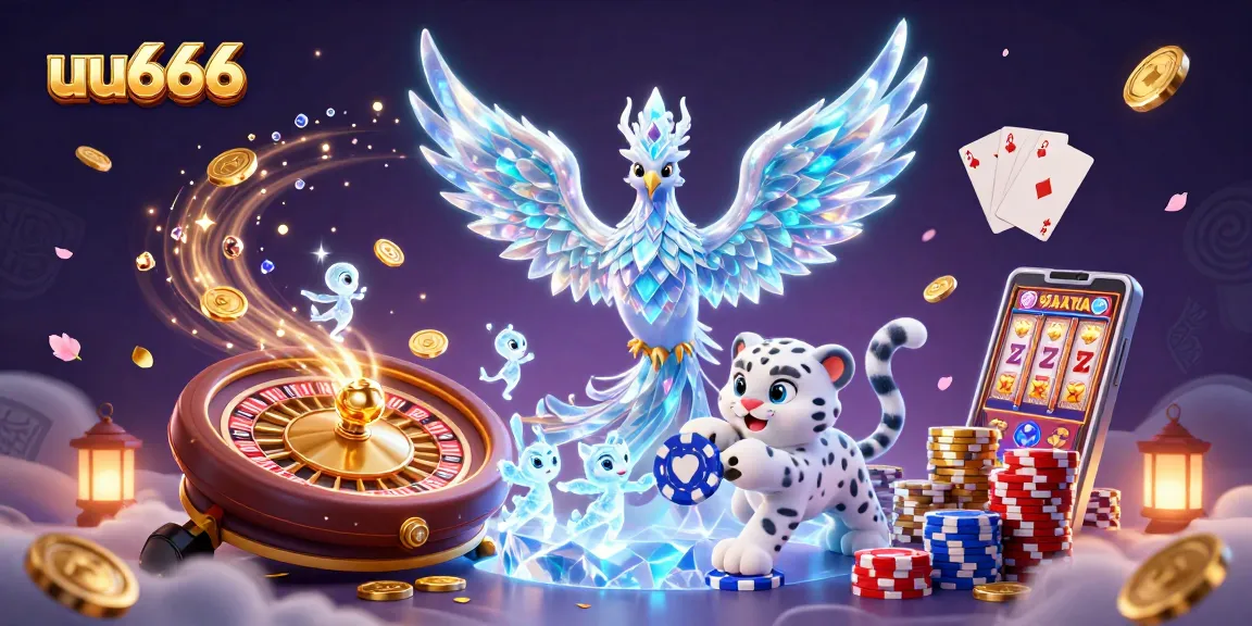 Experience the excitement of uu666 with vibrant digital characters and casino elements
