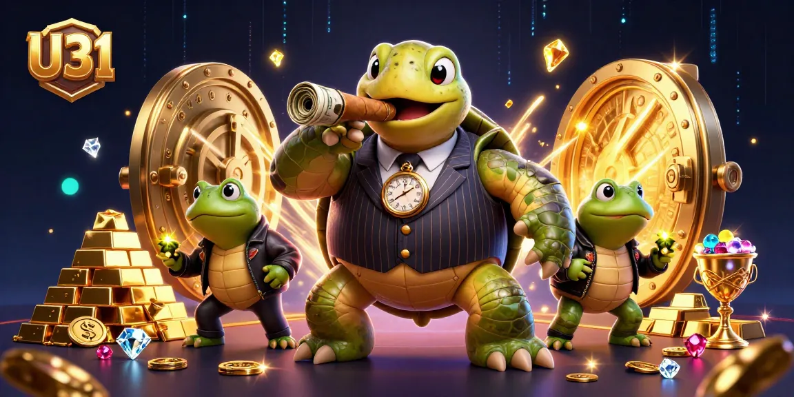 U31 engages players with thrilling gaming action amidst sparkling treasures and lively characters.