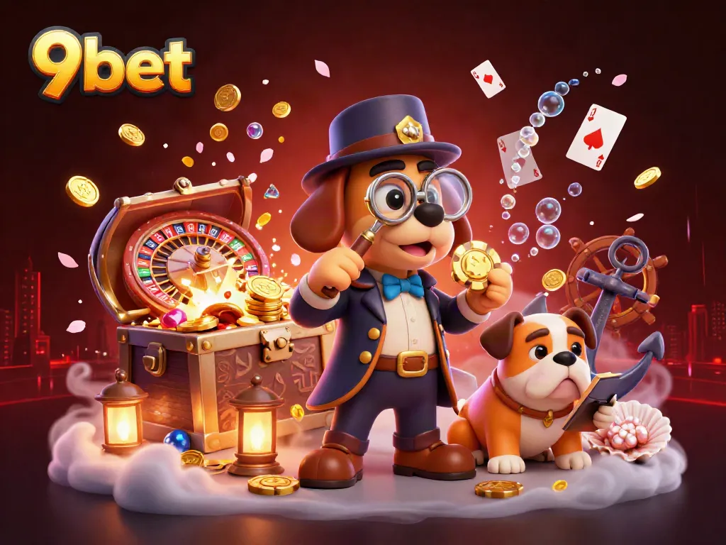 Engage with 9bet's thrilling live casino experience featuring unique 3D characters.