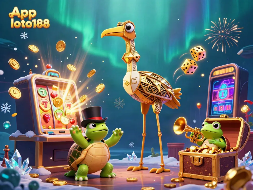 Play games and win big with App loto188 in this exciting casino scene