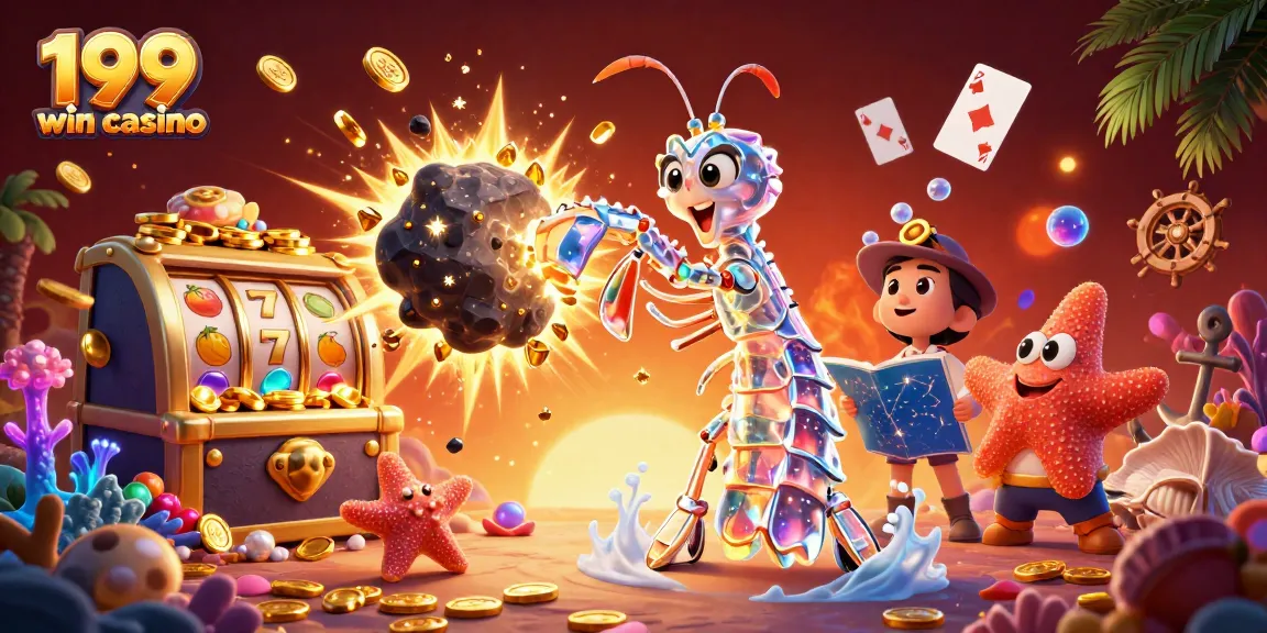 Experience exciting wins at 199 win casino with vibrant 3D characters in an engaging gameplay scene.