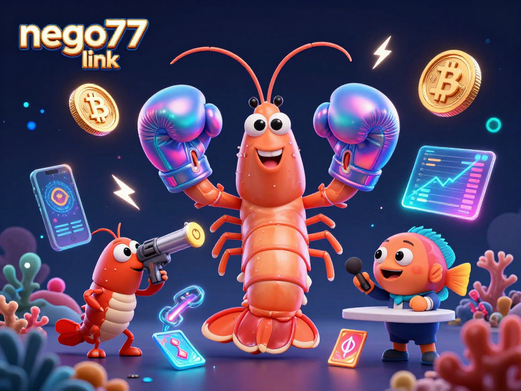 Engage with the thrilling action of the nego77 link as the mantis shrimp and its fierce friends showcase gaming excellence.
