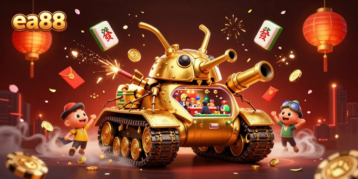 Engage with the vibrant action at ea88's miniature casino, bursting with festive elements and rewards.