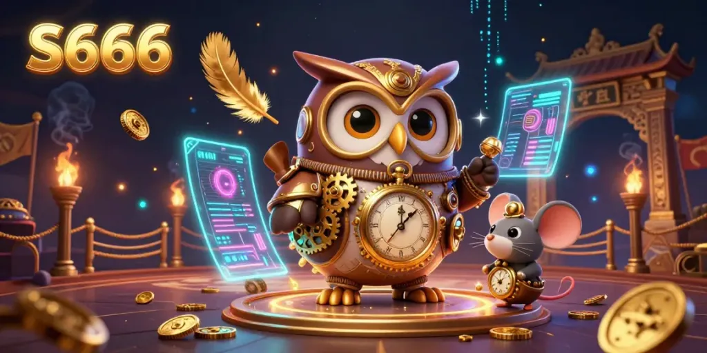 S666 brings thrilling steampunk casino adventures with dynamic characters and vibrant gaming atmosphere.