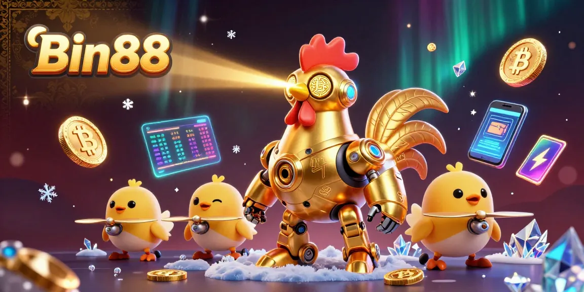 Engage in thrilling gameplay with Bin88's vibrant casino elements and dynamic characters.