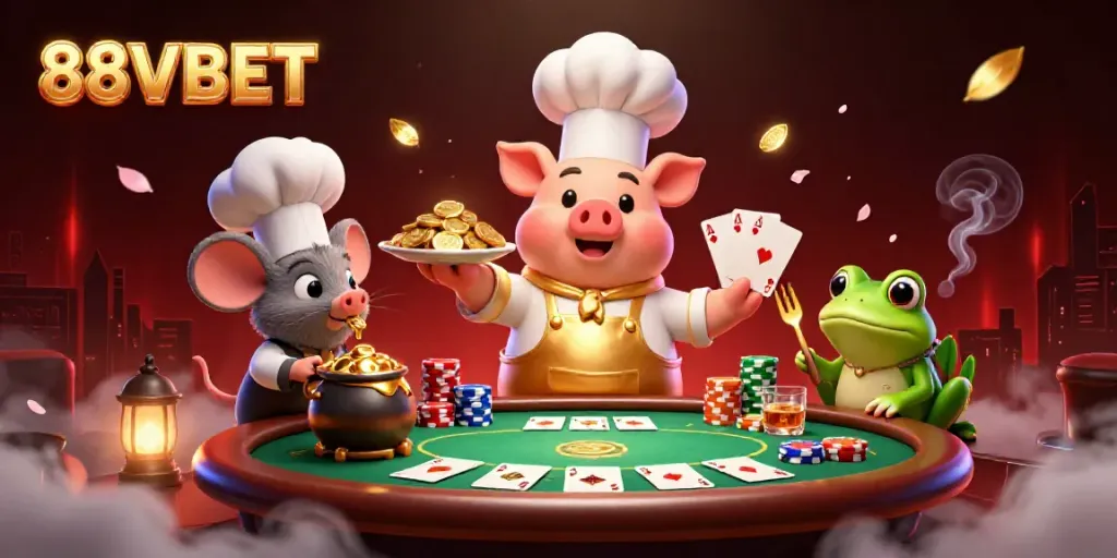 Engage with casino excitement at 88VBET while enjoying the thrill of poker games and winning opportunities.