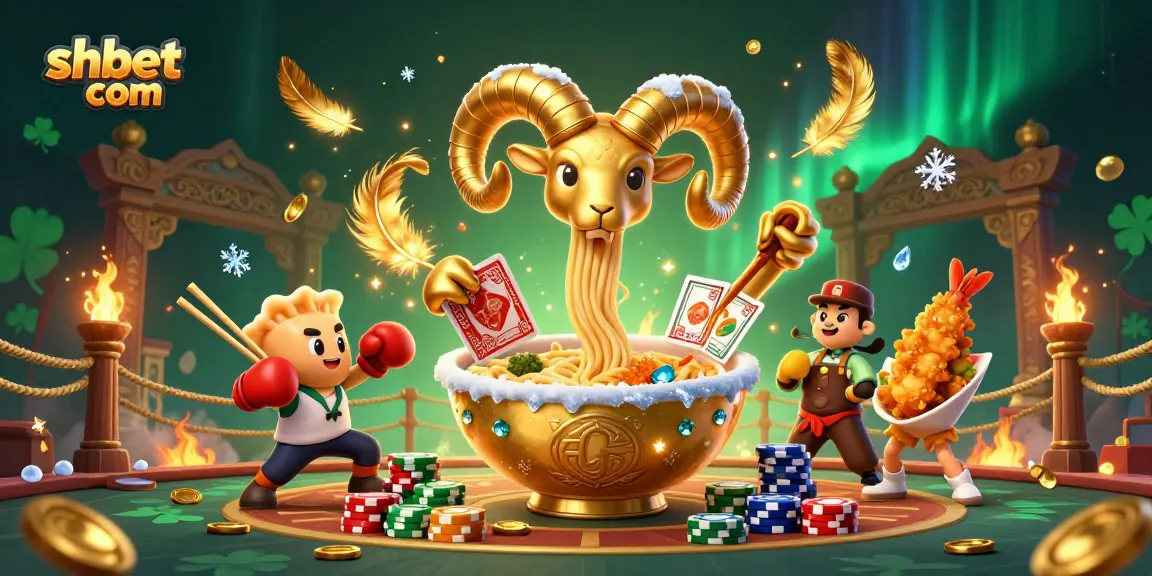 Enter the thrilling world of shbet com as the golden ramen bowl deals cards amid dynamic casino action.