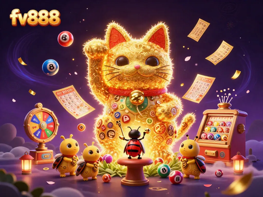 Experience thrilling gaming with fv888's dynamic casino elements and vibrant atmosphere.