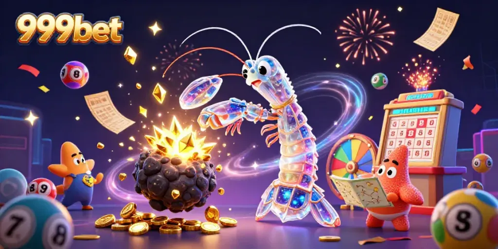 Experience thrilling wins at 999bet with vibrant lottery elements and dynamic gaming action.