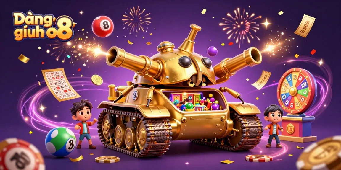 Experience the action and excitement of Đăng nhập o8 with a vibrant casino-themed 3D illustration.