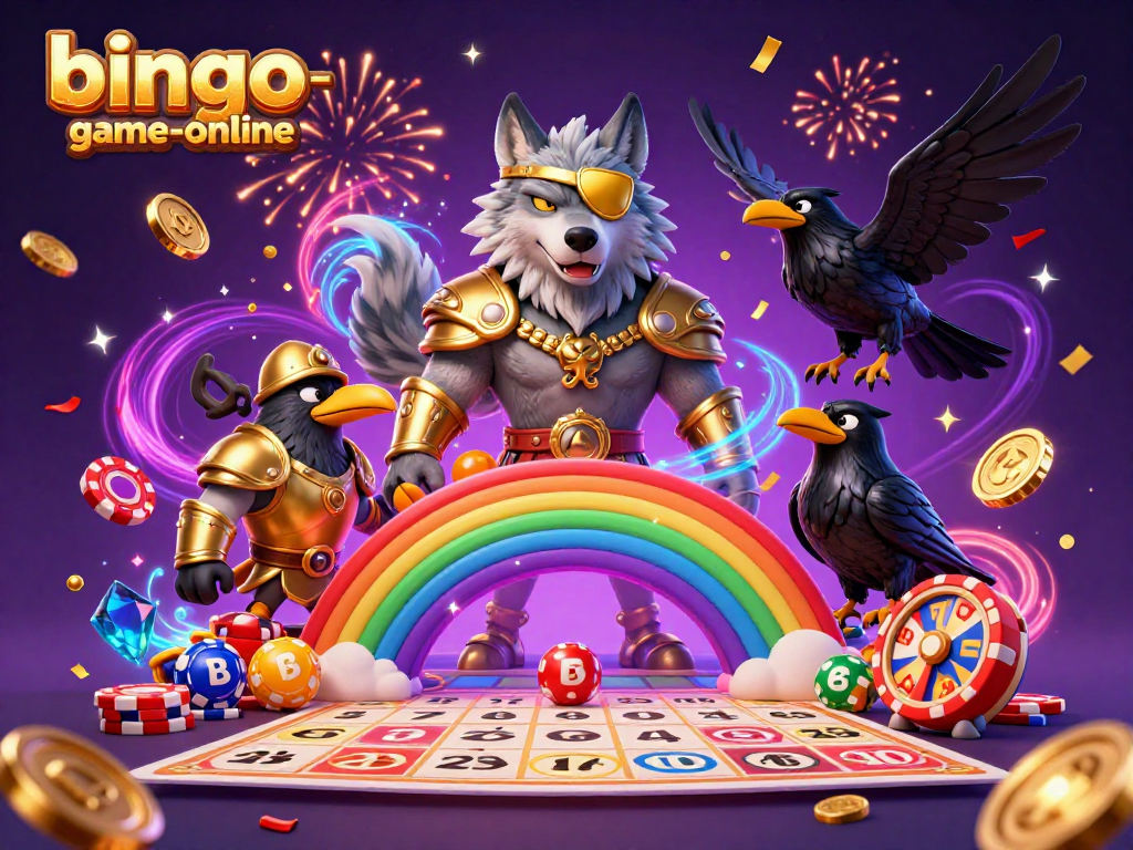 Experience thrilling jackpot bingo excitement with bingo-game-online in this dynamic 3D illustration.