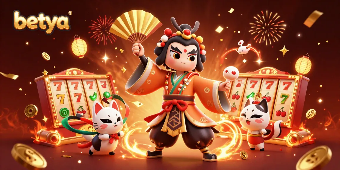 Experience thrilling gameplay on betya with vibrant 3D characters and exciting casino elements.