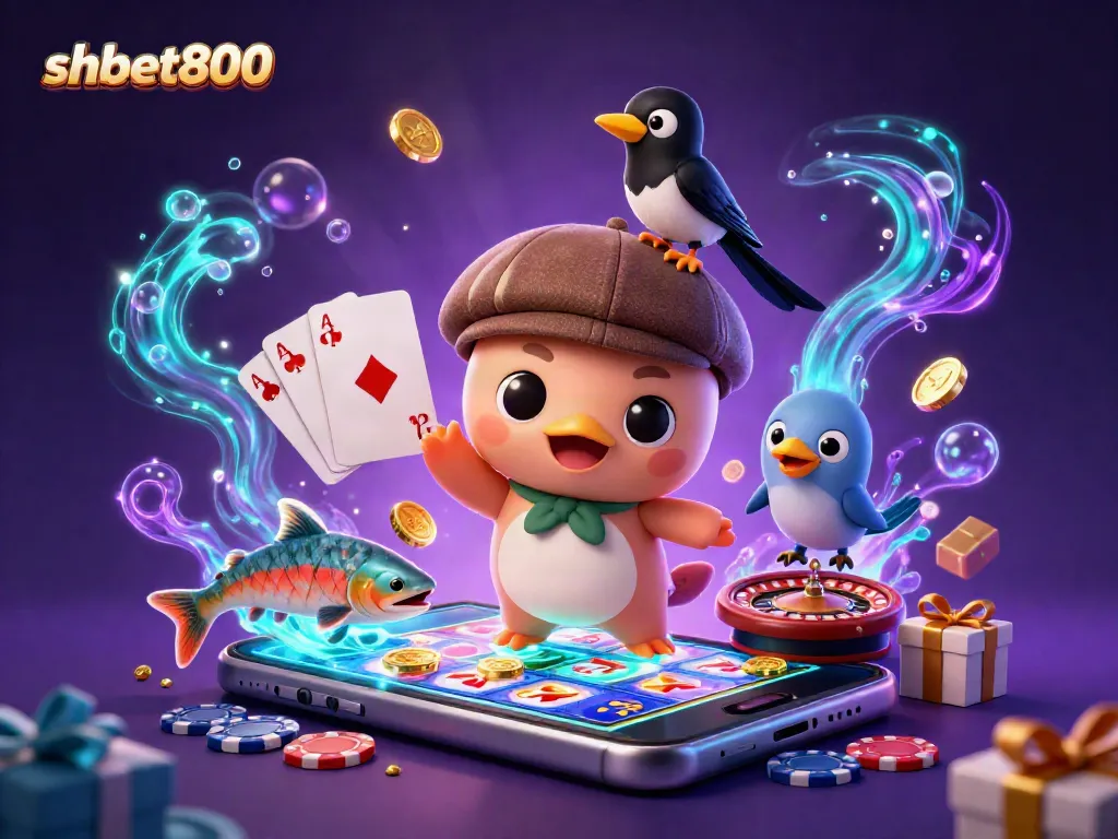 Spin colorful slots and win big at shbet800 with fun characters and casino elements!