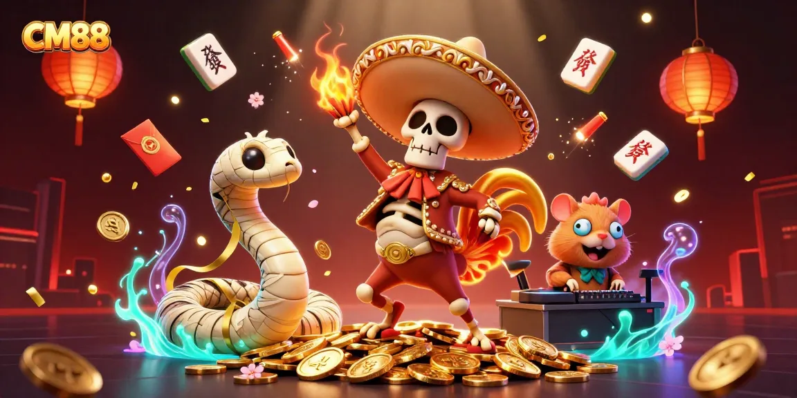 Experience immense wins with CM88 gaming selections featuring lively casino characters and rich rewards.