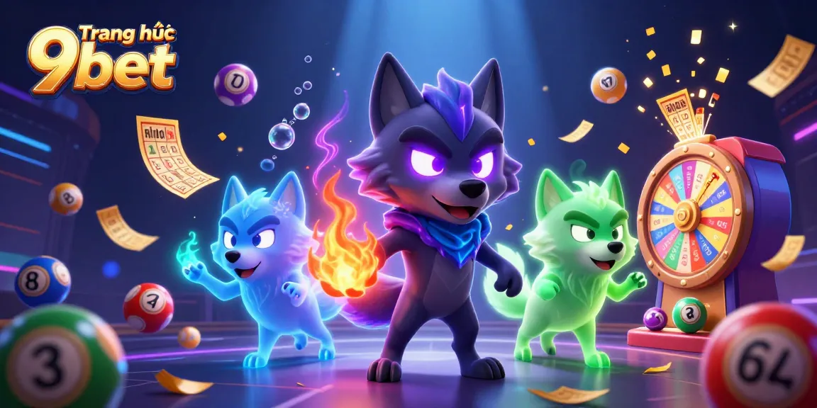 Engage in thrilling gameplay at Trang chủ 9bet with vibrant lottery balls and dynamic game elements.