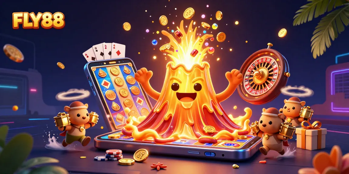 FLY88 players winning big at dynamic casino games with vibrant treasure and excitement