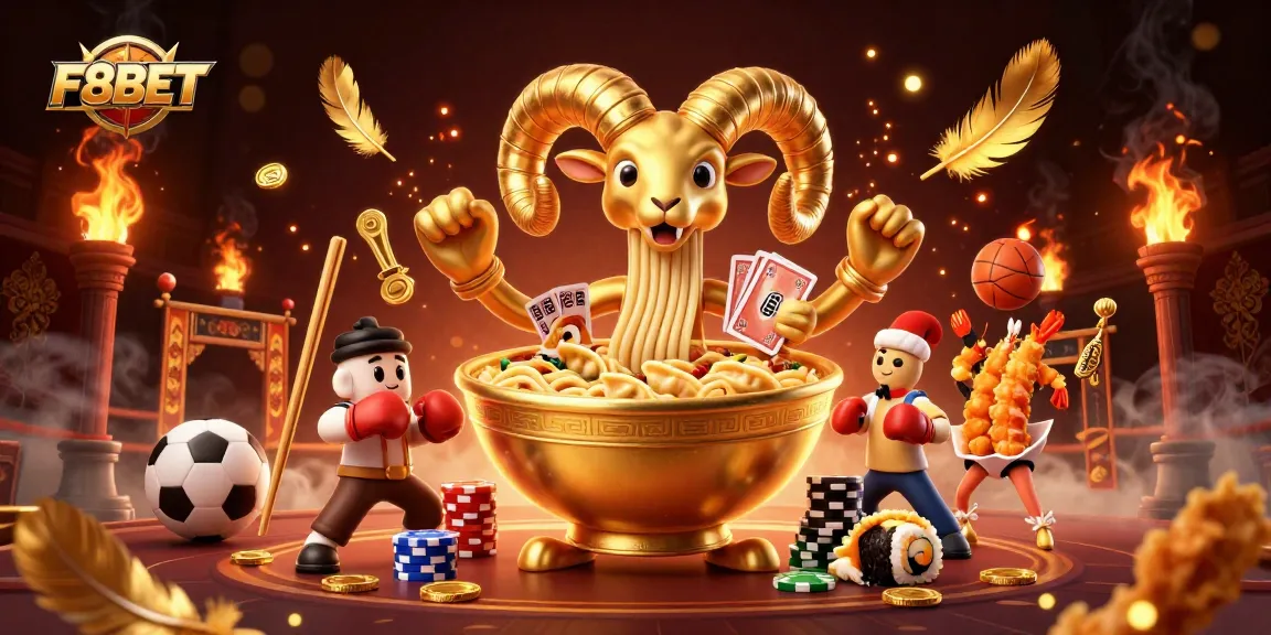 Engage in thrilling sports betting action with F8BET's vibrant characters and dynamic gameplay elements.