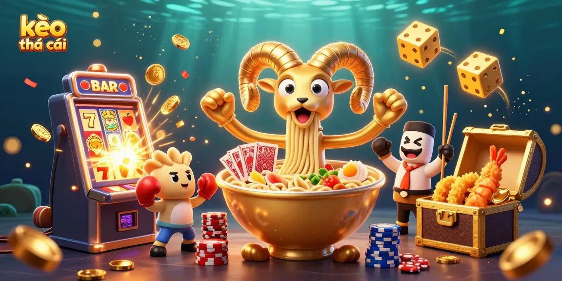 Engage in exciting bets with kèo nhà cái at this ultra-detailed 3D casino illustration featuring animated characters and vibrant gaming elements.