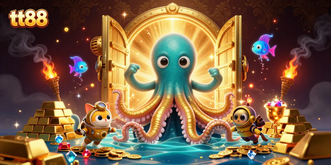 In the thrilling world of tt88, dive into riches with a kraken, treasure, and deep-sea adventures.