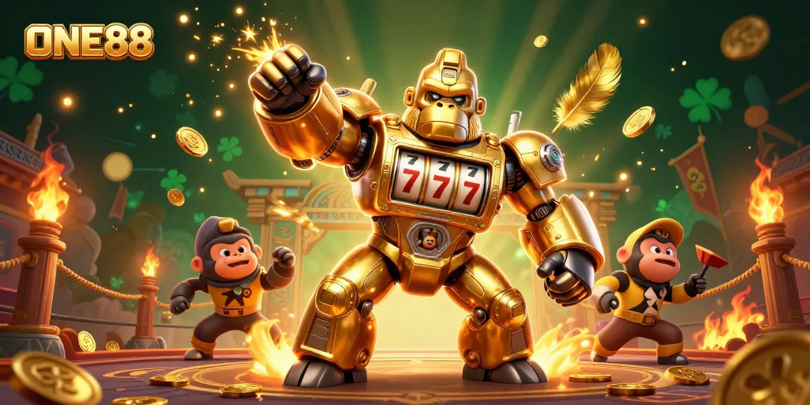 Experience exhilarating gambling action with ONE88's 3D casino adventure featuring dynamic characters and immersive themes.