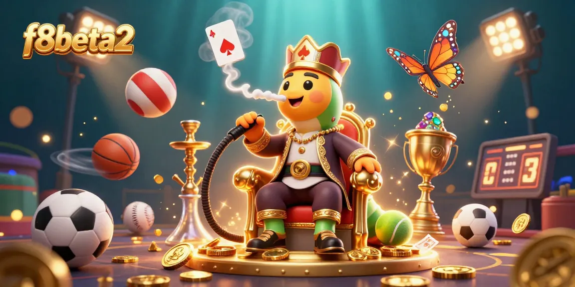 Experience the thrilling f8beta2 casino scene featuring vibrant characters and dynamic gaming elements