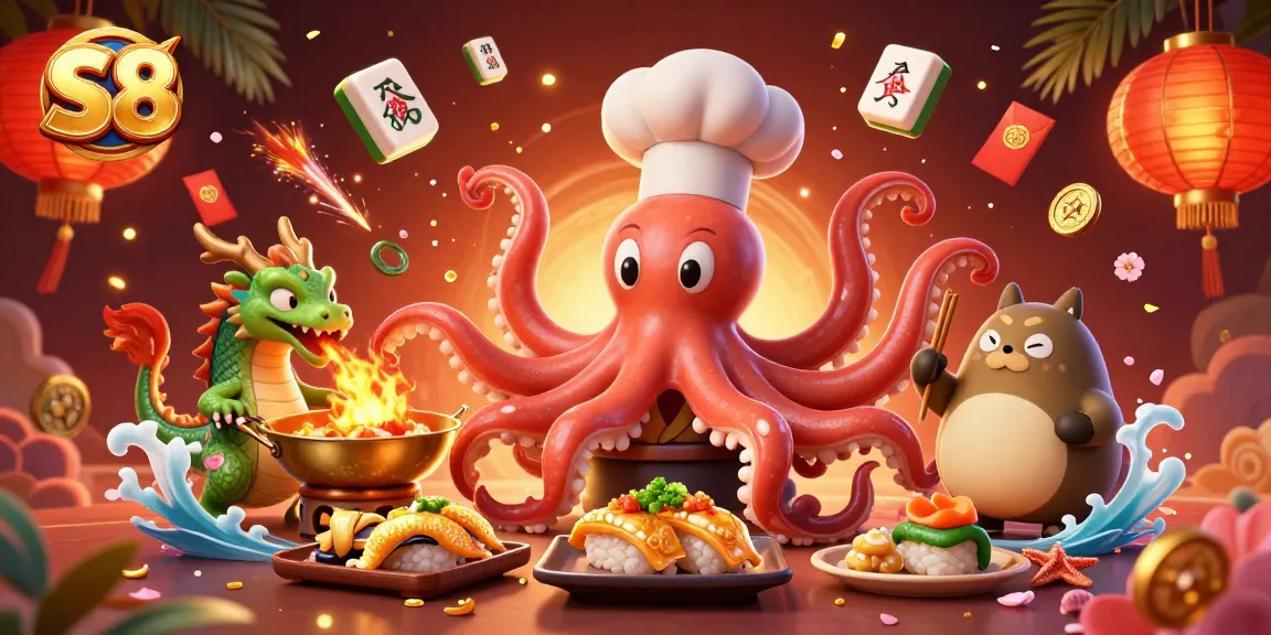 S8 players enjoy a rich casino atmosphere with lucky red envelopes and golden game elements.