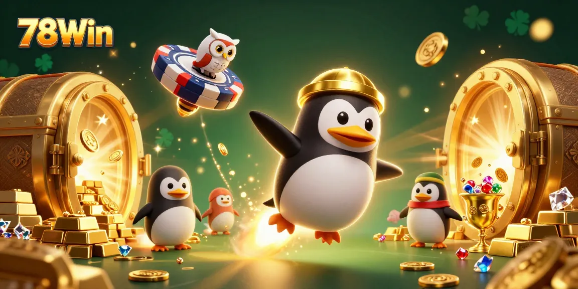 Experience the thrill of winning with 78Win by exploring the cosmic casino adventure in a captivating 3D scene.